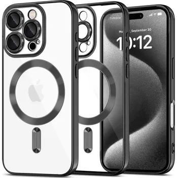 Náhradní kryt pro mobilní telefon Kryt Tech-Protect Magflex Magsafe iPhone 16 Pro Max Shiny black