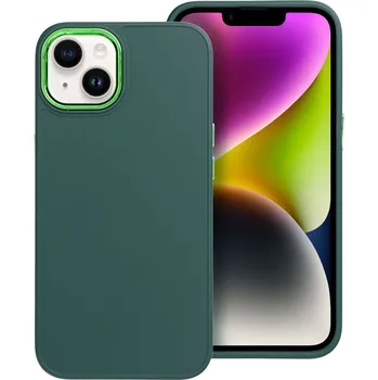 Náhradní díl pro mobilní telefon Kryt Frame Case iPhone 13 zelený