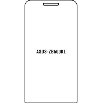 engaroGuard Hydrogel - ochranná fólie - ASUS ZB500KL průsvitná nepoužívám kryt = folie na celý displej 1 kus s výřezem přední kamery