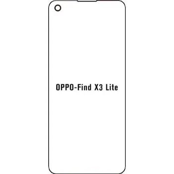 engaroGuard Hydrogel - ochranná fólie - OPPO Find X3 Lite průsvitná nepoužívám kryt = folie na celý displej 1 kus s výřezem přední kamery
