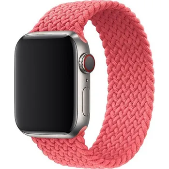 Řemínek na hodinky Řemínek pro Apple Watch (38/40/41mm) Elastic Nylon, velikost 150-165mm - Pink Punch