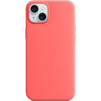 Náhradní kryt pro mobilní telefon engaroGuard iPhone 15 Silicone Case with MagSafe - Guava design (lososový)