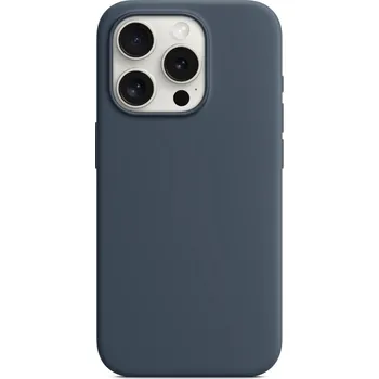 Náhradní kryt pro mobilní telefon engaroGuard iPhone 15 Pro Max Silicone Case with MagSafe - Storm Blue design (tmavě modrá)