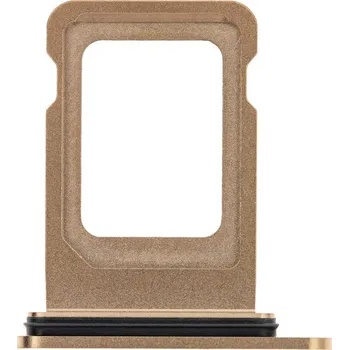 Náhradní kryt pro mobilní telefon iPhone 12 Pro - Sim Card Tray (Gold)