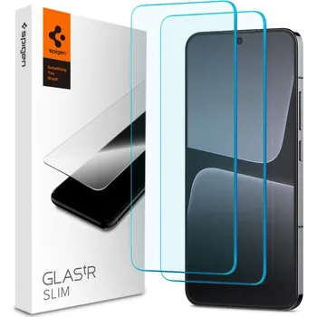 Telefonní příslušenství 2ks v balení, set ochranných skel Spigen Glas.Tr Slim 2-Pack Xiaomi 13 Clear