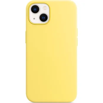 Náhradní kryt pro mobilní telefon engaroGuard iPhone 13 mini Silikonové pouzdro s MagSafe - Lemon Zest design (žluté)