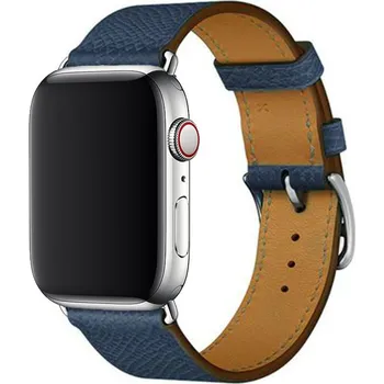 Kožený řemínek pro Apple Watch (38/40/41 mm) navy
