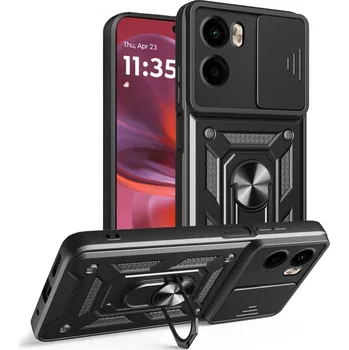 Náhradní kryt pro mobilní telefon Kryt Tech-Protect Camshield Pro Motorola Moto G05 / E15 Black