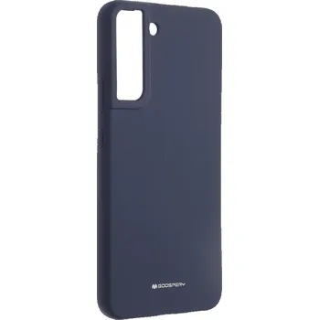 Náhradní kryt pro mobilní telefon Kryt Mercury Silicone Samsung Galaxy S22 Plus tmavě modrý