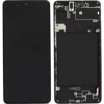 Displej OLED + dotykové sklo + Samsung Galaxy A71 s rámem (small size OLED)