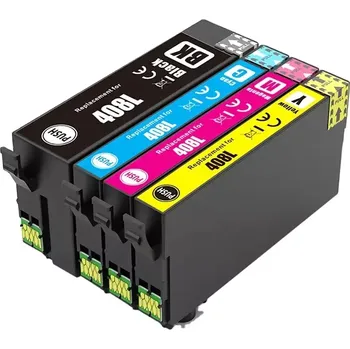 Epson 408XL Bk+CMY - kompatibilní MultiPack náplň pro Epson WorkForce Pro WF-C4310DW, WF-C4810DTWF