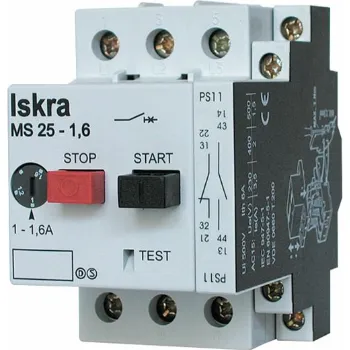 Rozvaděč ISKRA MS20-I 20 A Motorový spouštěč na lištu DIN rozsah 16-20A
