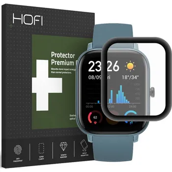 Příslušenství k chytrým hodinkám Hybridní sklo Hofi Hybrid Pro+ Xiaomi Amazfit GTS black
