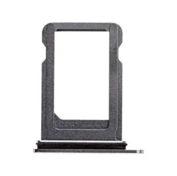 Náhradní kryt pro mobilní telefon iPhone 5S/SE - SIM tray - Space Grey (černý)