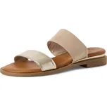 Dámská Dámské nazouváky TAMARIS 27112-44-344 béžová S5 1-27112-44 TAUPE COMB 344 F/S5 37