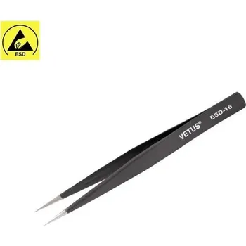 Kosmetická pinzeta Pinzeta BK-16 ESD (128 mm)