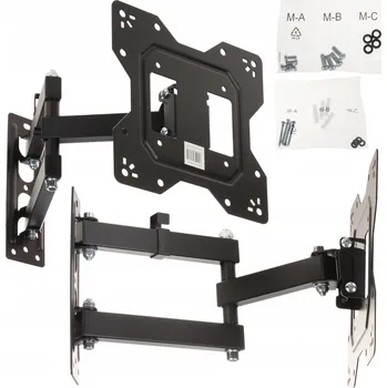 Univerzální DRŽÁK na TELEVIZI VĚŠÁK TV 23-43 palců Nastavitelný