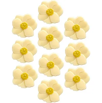 Čokoláda Barbara Luijckx Čokoládová dekorace Magnolie bílá 10ks