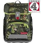 Školní aktovka CLOUD pro prvňáčky - 5dílný set, Step by Step Dino Torex, certifikát AGR