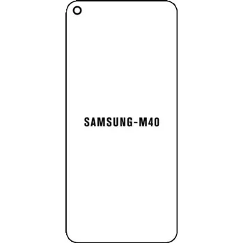 engaroGuard Hydrogel - ochranná fólie - Samsung Galaxy M40 průsvitná nepoužívám kryt = folie na celý displej 1 kus s výřezem přední kamery