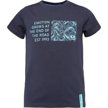 Chlapecké tričko LOAP BOODARAR 112/116 Tmavě modrá, Světle modrá