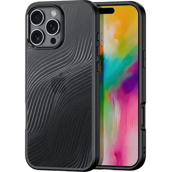 Náhradní kryt pro mobilní telefon Kryt Dux Ducis Case Aimo Mag s Magsafe iPhone 16 Pro Max black