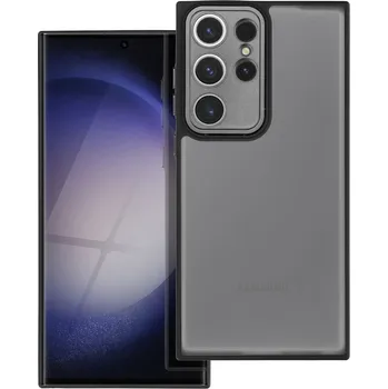 Náhradní díl pro mobilní telefon Kryt Variete Case Samsung Galaxy S23 Ultra černý