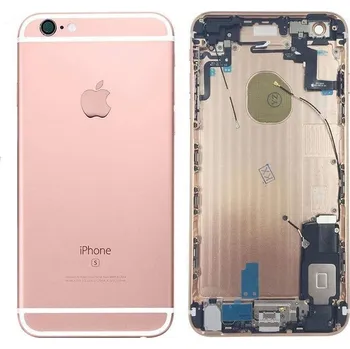 Náhradní kryt pro mobilní telefon iPhone 6S Plus - Zadní housing s předinstalovanými díly (Rose Gold)