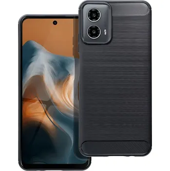 Náhradní kryt pro mobilní telefon Kryt Carbon Case Motorola Moto G34 5G black