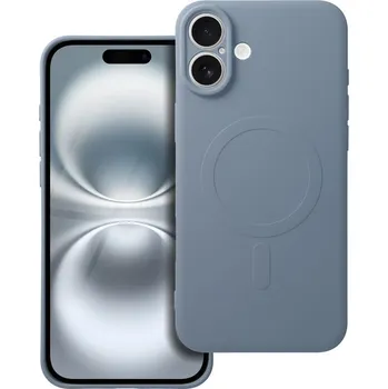 Náhradní kryt pro mobilní telefon Kryt Silicone Mag Cover Case s MagSafe iPhone 16 Plus Light Blue
