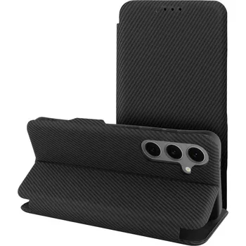 Náhradní kryt pro mobilní telefon Kryt Folio Side Magnet Book Pouzdro kompatibilní s perem S-Pen Samsung Galaxy S25 Ultra black
