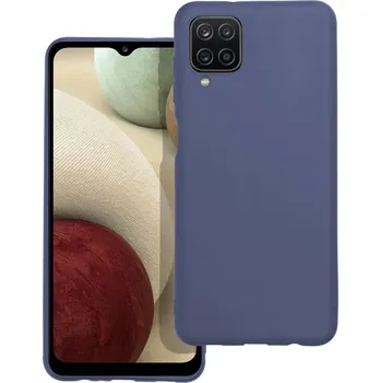 Náhradní kryt pro mobilní telefon Kryt Matt Case Samsung Galaxy A12 modrý
