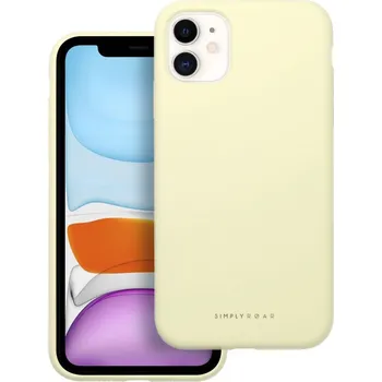 Náhradní kryt pro mobilní telefon Kryt Roar Cloud-Skin Case - iPhone 11 Světle žlutý