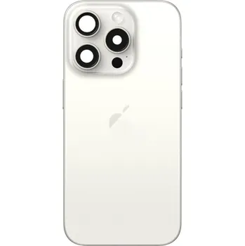 Náhradní kryt pro mobilní telefon Apple iPhone 15 Pro - Zadní housing (White Titanium)