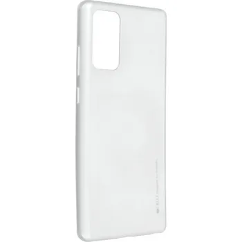 Náhradní kryt pro mobilní telefon Kryt i-Jelly Case Mercury Samsung Galaxy Note 20 stříbrný