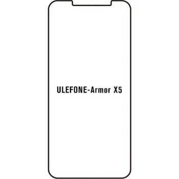 engaroGuard Hydrogel - ochranná fólie - Ulefone Armor X5 průsvitná nepoužívám kryt = folie na celý displej 1 kus s výřezem přední kamery