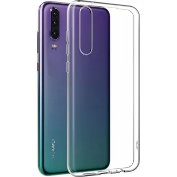 Náhradní kryt pro mobilní telefon Huawei P30 - Průsvitný ultratenký silikonový kryt