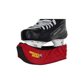 Chrániče bruslí Hockey Bear Upgraded - Červené, Velikost EUR 40 - 44 (M)