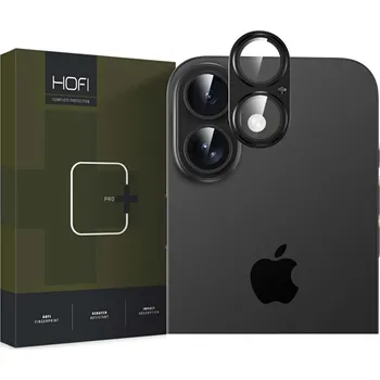 Náhradní díl pro mobilní telefon Ochranné sklo zadní kamery Hofi Fullcam Pro+ iPhone 16 / 16 Plus black