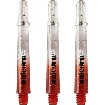 Příslušenství pro šipky Unicorn Násadky Gripper 4 - Elements Two-Tone - short - red