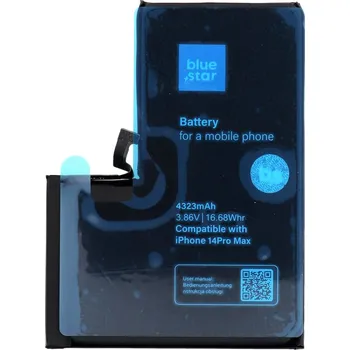 Baterie pro mobilní telefon Baterie iPhone 14 Pro Max 4323mAh Blue Star