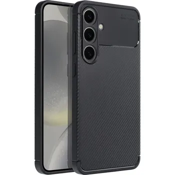 Náhradní kryt pro mobilní telefon Kryt Carbon Premium Samsung Galaxy S24 Plus black