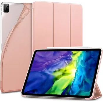 Náhradní kryt pro mobilní telefon TriFold Smart Case - Kryt se stojánkem pro iPad Pro 11 2018/2020/2021 - růžový