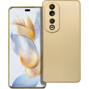 Náhradní kryt pro mobilní telefon Kryt Metallic Case Honor 90 Pro 5G zlatý