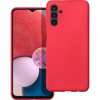 Náhradní kryt pro mobilní telefon Kryt Forcell Soft Case Samsung Galaxy A13 4G červený