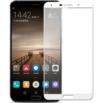 Full Glue 3D tvrzené ochranné sklo pro Huawei Mate 10 - bílé
