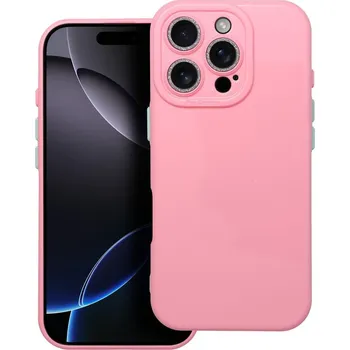 Náhradní kryt pro mobilní telefon Kryt Pastel Shine iPhone 16 Plus Pink