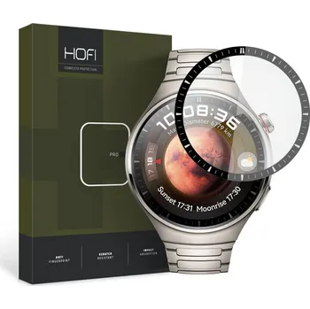 Náhradní kryt pro mobilní telefon Hybridní sklo Hofi Hybrid Pro+ Huawei Watch 4 Pro (48 mm) black
