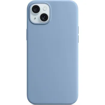 Náhradní kryt pro mobilní telefon engaroGuard iPhone 15 Silicone Case with MagSafe - Winter Blue design (světle modrá)