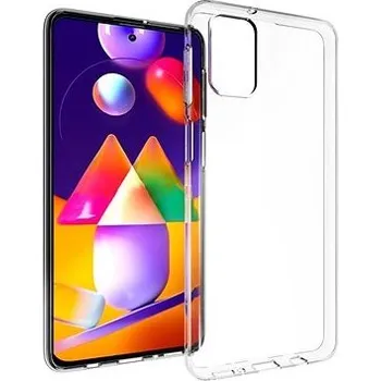 Náhradní díl pro mobilní telefon Samsung Galaxy M31s - průsvitný ultratenký silikonový kryt